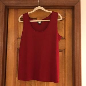 Universal red tank top blouse